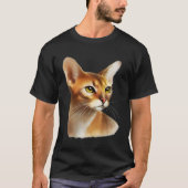 Abyssinian Cat Cat 1 T-shirt (Voorkant)