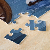 Abyssinian Cat Christmas Boat Holiday Legpuzzel (Zijkant)