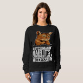 Abyssinian cat hair its a condiment and an aessory trui (Voorkant volledig)