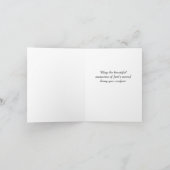 Abyssinian Cat Sympathy Card Kaart (Binnen)