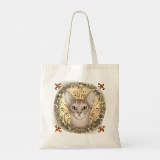 Abyssinian Fleur De Lis  Tote Bag (Achterkant)