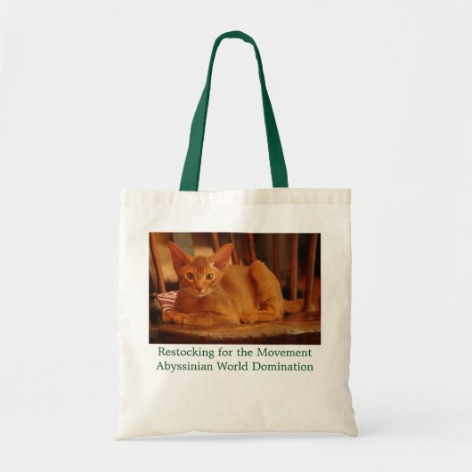 Abyssinian Kitten Tote Bag (Voorkant)