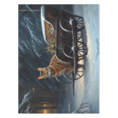 Abyssinien Sneeuwslee Ride Kerstdecoratie Tafelkleed (Voorkant)