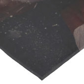 Abyssinische Kat met Sinterklaas Feestelijke Kerst Tafelkleed (Gekanteld)