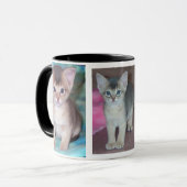 Abyssinius Cat Kittens Mok (Voorkant links)