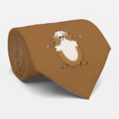 Abyssinius Guinee Pig Stropdas (Opgerold)