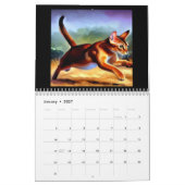 Abyssische katten kalender (Jan 2027)