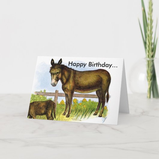 ABZ50025, Gelukkige Verjaardag… Kaart (Voorkant)