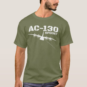 AC-130 Spooky Gunship Militair Vliegtuig Spooky T-shirt