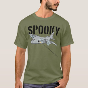 AC-130 Spooky Gunship Militair Vliegtuig Spooky T-shirt