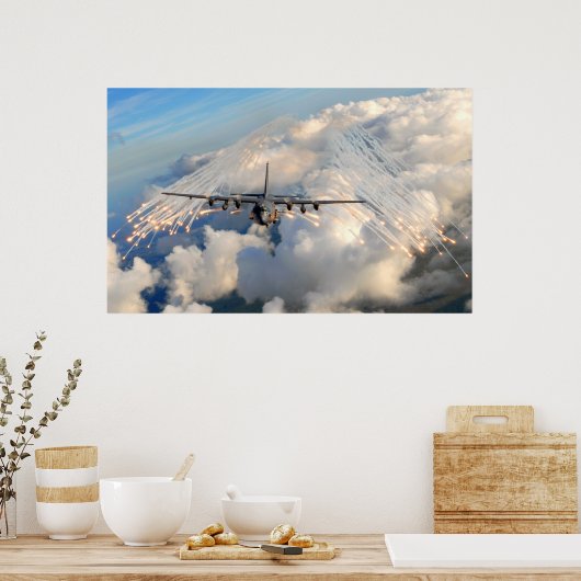 AC-130 Spooky Poster (Keuken)