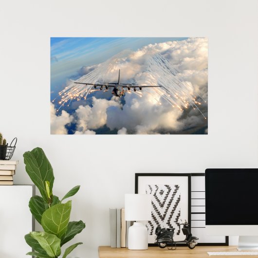 AC-130 Spooky Poster (Thuiskantoor)