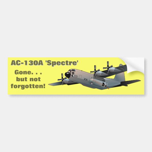 AC-130A 'Specter' Bumpersticker (Voorkant)