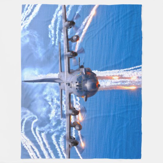 AC-130H-SPECTER FLEECE DEKEN (Voorkant)