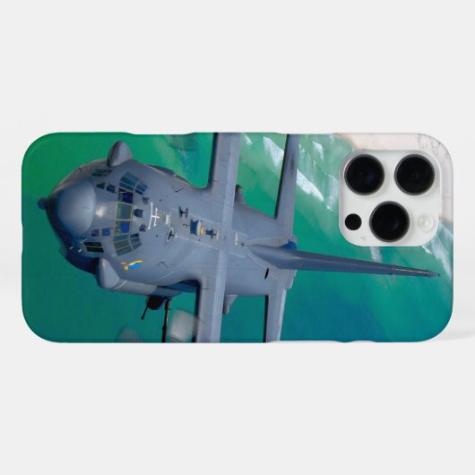 AC-130H-SPECTER iPhone HOESJE (Achterkant horizontaal)