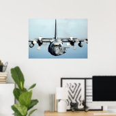 AC-130H Specter-Vliegtuig Poster (Thuiskantoor)