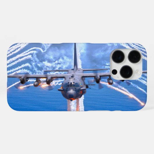 AC-130H SPECTRE iPhone HOESJE (Achterkant horizontaal)