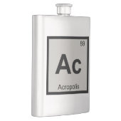 Ac - Acropolis Architectuur Chemie Symbool Flacon (Rechts)