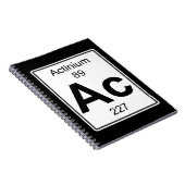 Ac - Actinium Notitieboek (Rechterzijde)