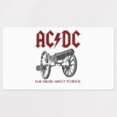 AC_DC - Canones Labels (Design 2)