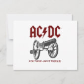 AC_DC - Kanonnen Kaart (Achterkant)