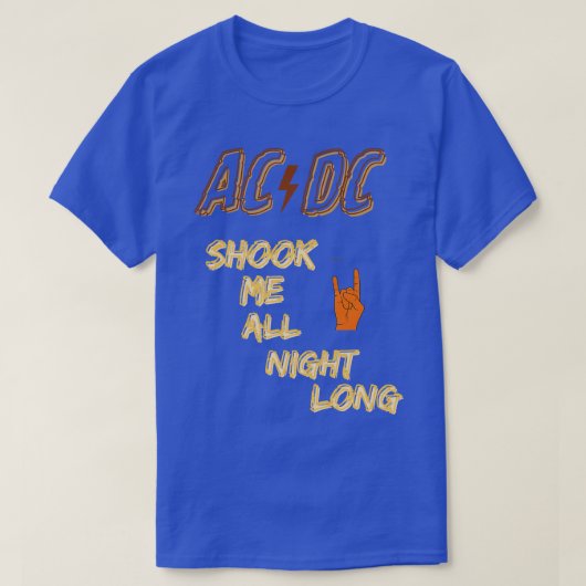 AC DC T-SHIRT (Design voorkant)