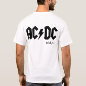 AC DC T-shirt (Achterkant)