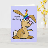 AC- de grappige Kaart van de Verjaardag van het (Gele Bloem)