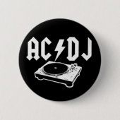 AC DJ RONDE BUTTON 5,7 CM (Voorkant)