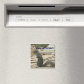 AC-Funny Eekhoorn Op zoek naar Noten Magnet (Insitu (Vaatwasser))