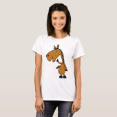 AC- Funny Horse Cartoon Shirt (Voorkant volledig)