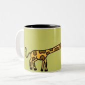 AC-Geweldige Giraffe Cartoon Mok (Voorkant links)