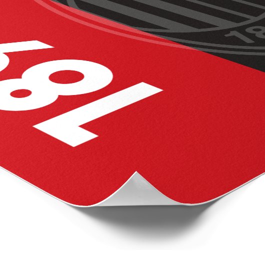 AC Milaan Poster (Hoek)