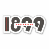 AC Milan het droomteam Sticker (Voorkant)