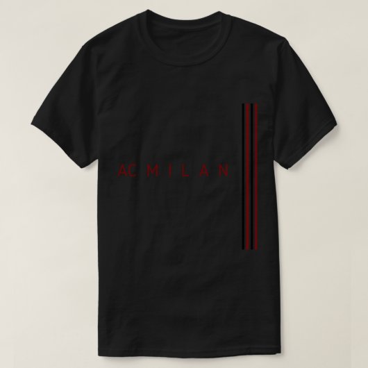 AC Milan Italië T-shirt (Design voorkant)