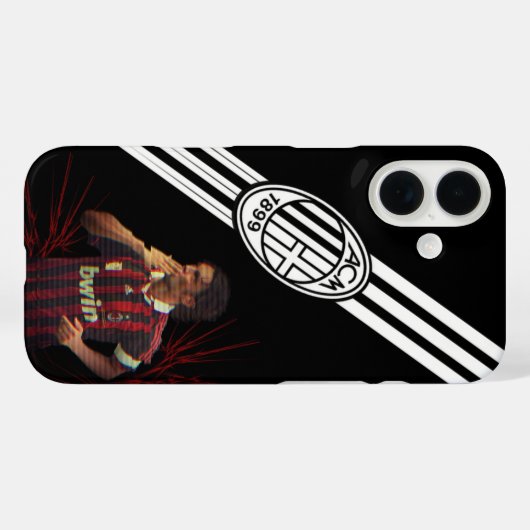 Ac Milan Phone Cover (Achterkant (horizontaal))