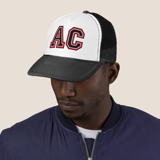 'AC'-monogram Trucker Pet (In situ)