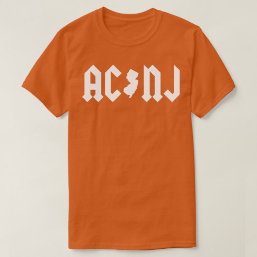 AC NJ Rocks T-shirt (Design voorkant)