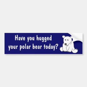 AC-Polar Beer Hug Bumpersticker