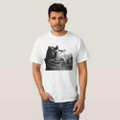 AC-Poster - Batman Gargoyle Ledge T-shirt (Voorkant volledig)