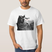 AC-Poster - Batman Gargoyle Ledge T-shirt (Voorkant)