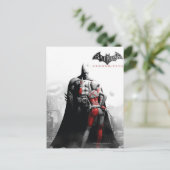 AC-Poster - Batman & Harley Briefkaart (Staand voorkant)