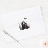 AC-Poster - Batman & Harley Vierkante Sticker (Envelop)