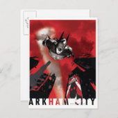 AC-Poster - Batman vliegen Briefkaart (Voorkant / Achterkant)
