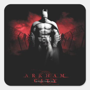 AC Poster - U bent hier niet veilig Vierkante Sticker