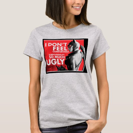 AC propaganda - Catoman oncomfortabel T-shirt (Voorkant)