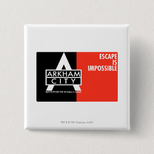 AC Propaganda - Escape is onmogelijk Vierkante Button 5,1 Cm