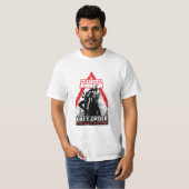 AC propaganda - Obey/to Submit moet overleven T-shirt (Voorkant volledig)