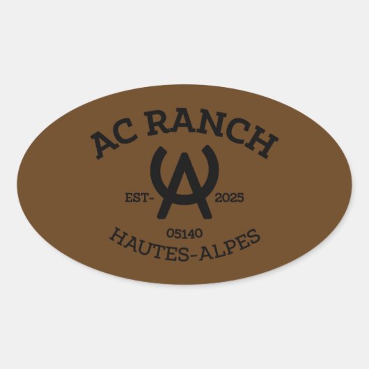 AC RANCH STICKERS (Voorkant)