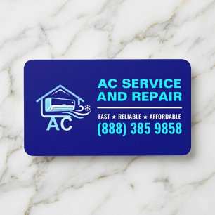 AC Reparatie Installatie Service Airconditioning Visitekaartje